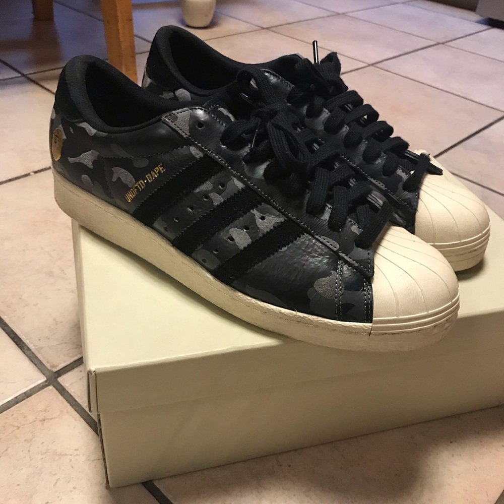 Adidas x Bape x Undftf Super star